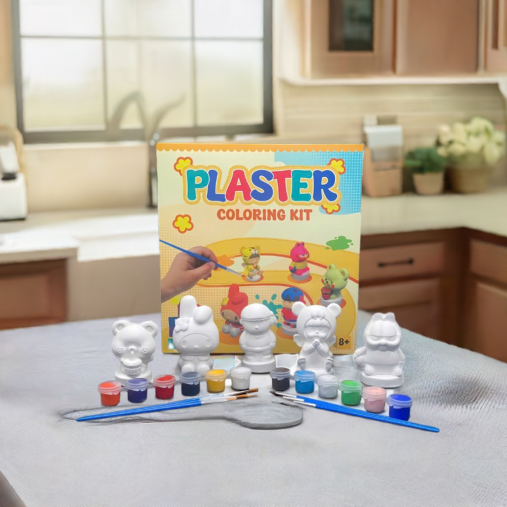 VKP International Plaster Coloring Kit