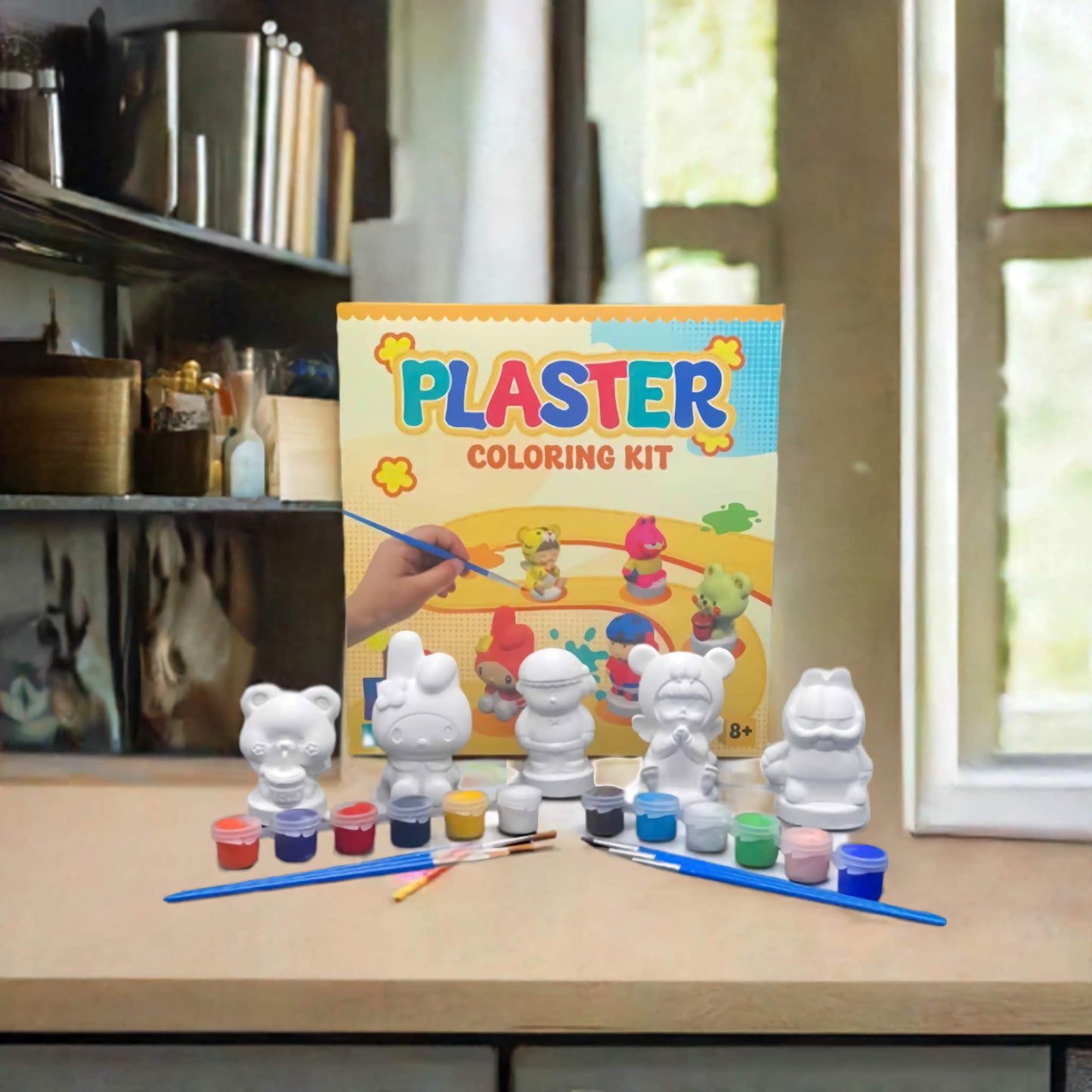 VKP International Plaster Coloring Kit